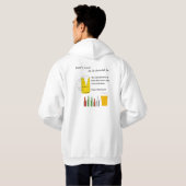 Bier- en natuurkunde hoodie (Achterkant volledig)