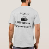 Bier en noedels, t-shirt (Achterkant)