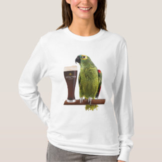 Bier en papegaai t-shirt