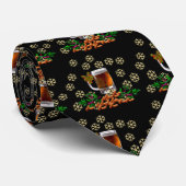 Bier en pinda's stropdas (Opgerold)