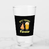 bier en pizza glas (Voorkant)