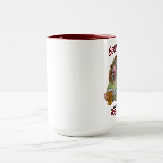 Bier en pizza met Joe en Jan - Mok (Midden)