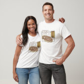 Bier en Pizza voor ontbijt T-shirt (Unisex)