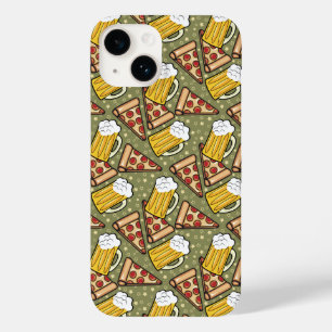 Bier- en pizzaliefhebbers Case-Mate iPhone 14 hoesje