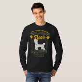 Bier en porseleinen t-shirt (Voorkant volledig)