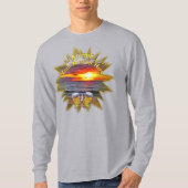 Bier en Puerto Sunset Beach 1739 T-shirt (Voorkant)