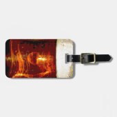 Bier en schuim bagagelabel (Voorkant horizontaal)