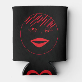 Bier- en Soda-Koelbox met mooie vrouw Blikjeskoeler