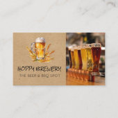 Bier en tarwe | bierselectie visitekaartje (Voorkant)