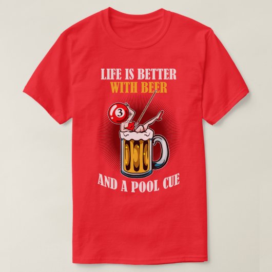 Bier- en tuinbouillons t-shirt (Design voorkant)