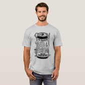 Bier en Vist Soort Weekend T-shirt (Voorkant volledig)