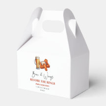 Bier en Vleugels voor de Ringen Koppels Bruisfeest