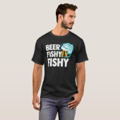 Bier Fishy Fishy Funny Vissen Drink grap cadeau T-shirt (Voorkant volledig)