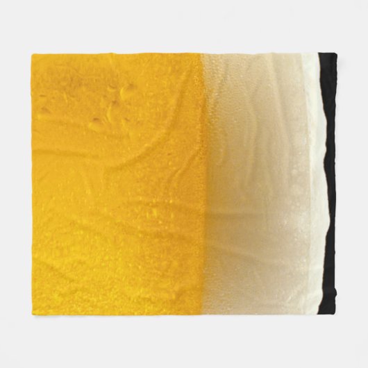 Bier Fleece Deken (Voorkant (Horizontaal))