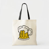 Bier! Frothy Bubble Mok of Brew Tote Bag (Voorkant)