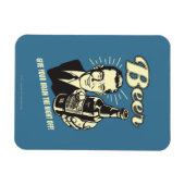 Bier: Geef je brein de nacht uit Magneet (Horizontaal)