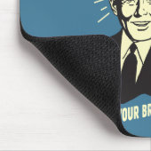 Bier: Geef je brein de nacht uit Muismat (Hoek)