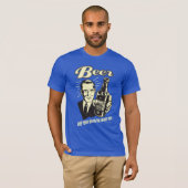 Bier: Geef je brein de nacht uit T-shirt (Voorkant volledig)