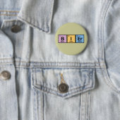 Bier gemaakt van elementen ronde button 5,7 cm (In situ)