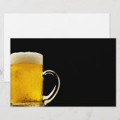 Bier Gepersonaliseerd briefpapier (Voorkant / Achterkant)