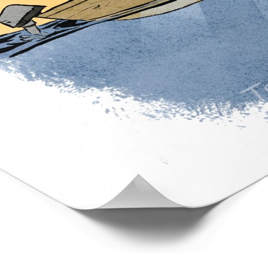 Bier Gevist Poster (Hoek)