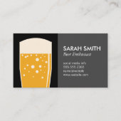 Bier Glas | Brouwerij Visitekaartje (Voorkant)