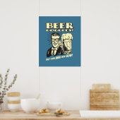 Bier Goggles: Bow omgooien Poster (Keuken)