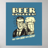 Bier Goggles: Bow omgooien Poster (Voorkant)