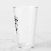 Bier heeft nooit mijn hartglas gebroken glas (Links)