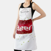 Bier helemaal over afdruk Apron Houd het handig Schort (Insitu)