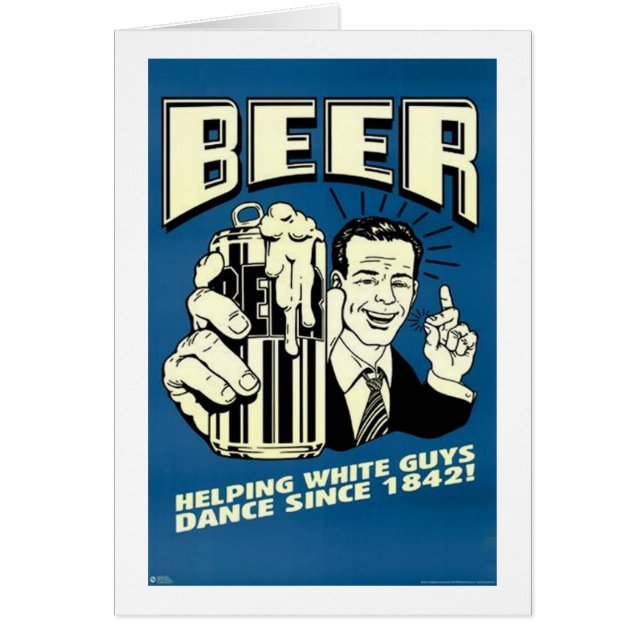 bier - Helping van blanke mannen sinds 1842 (Voorkant)