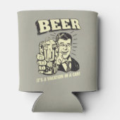 Bier: Het is een Vacatie in Kan Blikjeskoeler (Achterkant)