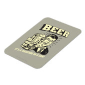 Bier: Het is een Vacatie in Kan Magneet (Linkerzijde)