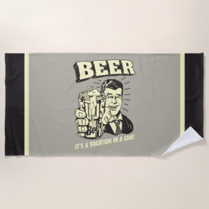 Bier: Het is een Vacatie in Kan Strandlaken