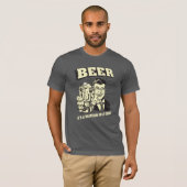 Bier: Het is een Vacatie in Kan T-shirt (Voorkant volledig)