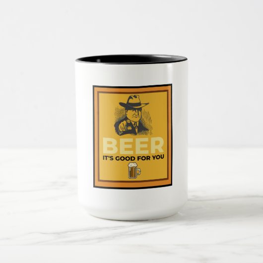 BIER. HET IS GOED VOOR JE. MOK (Midden)