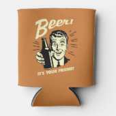 Bier: Het is je vriend Blikjeskoeler (Voorkant)
