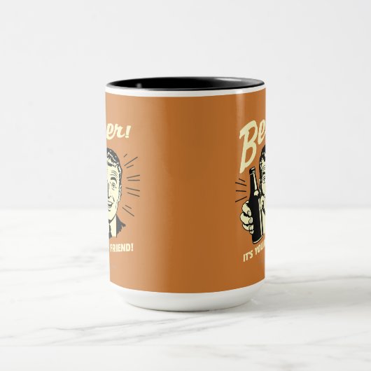 Bier: Het is je vriend Mok (Midden)