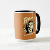 Bier: Het is je vriend Mok (Voorkant rechts)