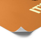 Bier: Het is je vriend Poster (Hoek)