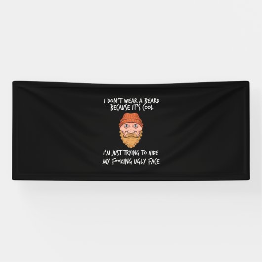 Bier het is kool spandoek (Horizontaal)