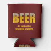 Bier Het is niet alleen voor ontbijt Blikjeskoeler (Voorkant)