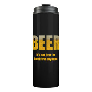 Bier Het is niet alleen voor ontbijt Thermosbeker