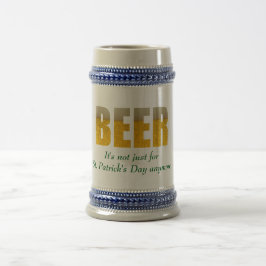 Bier - het is niet alleen voor St. Patrick's Day m Bierpul