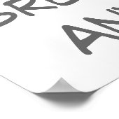 Bier - Het is niet meer alleen voor het ontbijt Poster (Hoek)