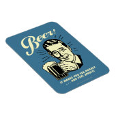 Bier: Het maakt je dubbel zien Magneet (Rechterzijde)