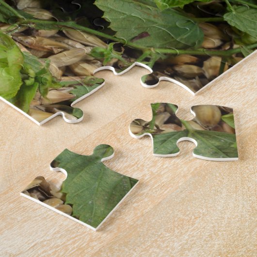 Bier, hop en mout legpuzzel (Zijkant)