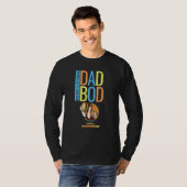 Bier houdt van pap Bod voor vader Pop Papa papa T-shirt (Voorkant volledig)