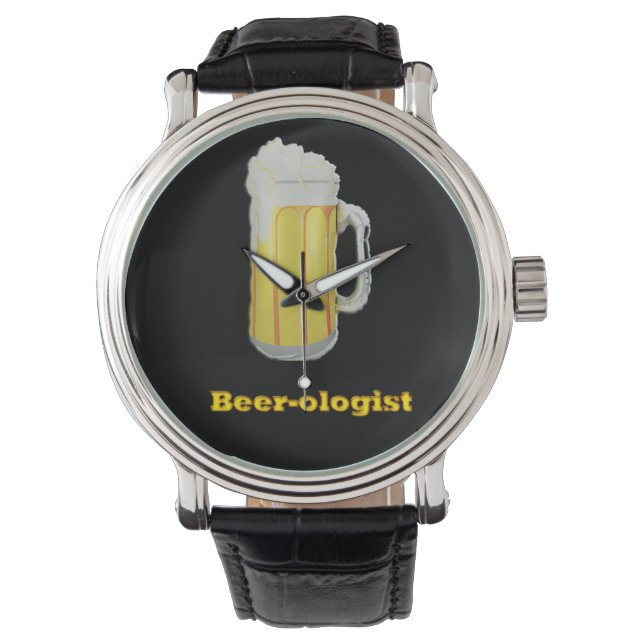 bier humor horloge (Voorkant)
