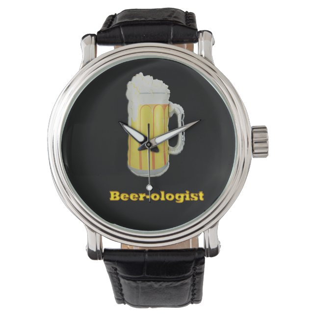 bier humor horloge (Voorkant)